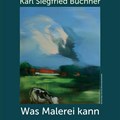 Ausstellungsplakat mit Landschaftsfoto
