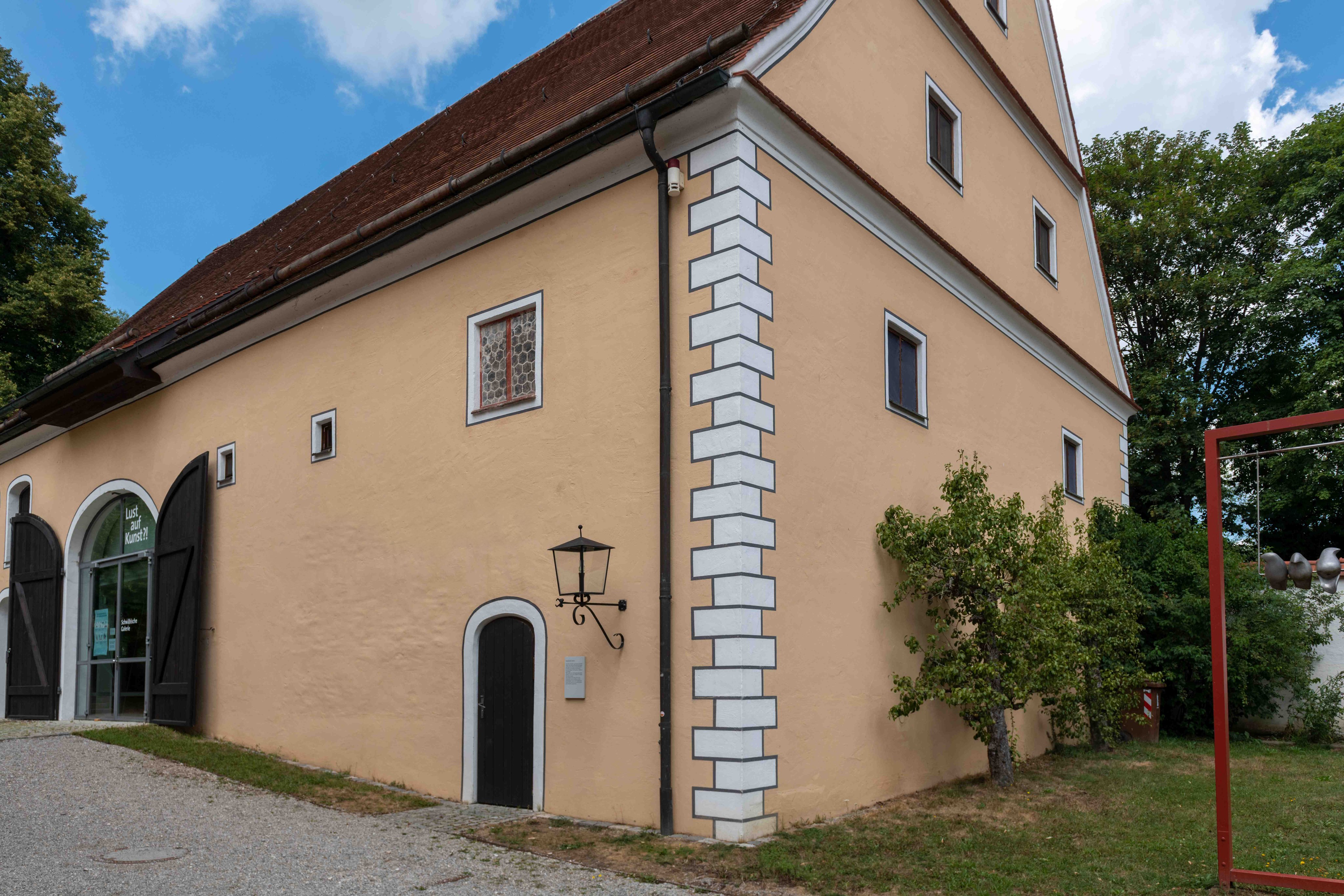 Südostecke mit kleinem Tor