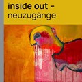 Ausstellungsplakat in Orange- und Rot-Tönen