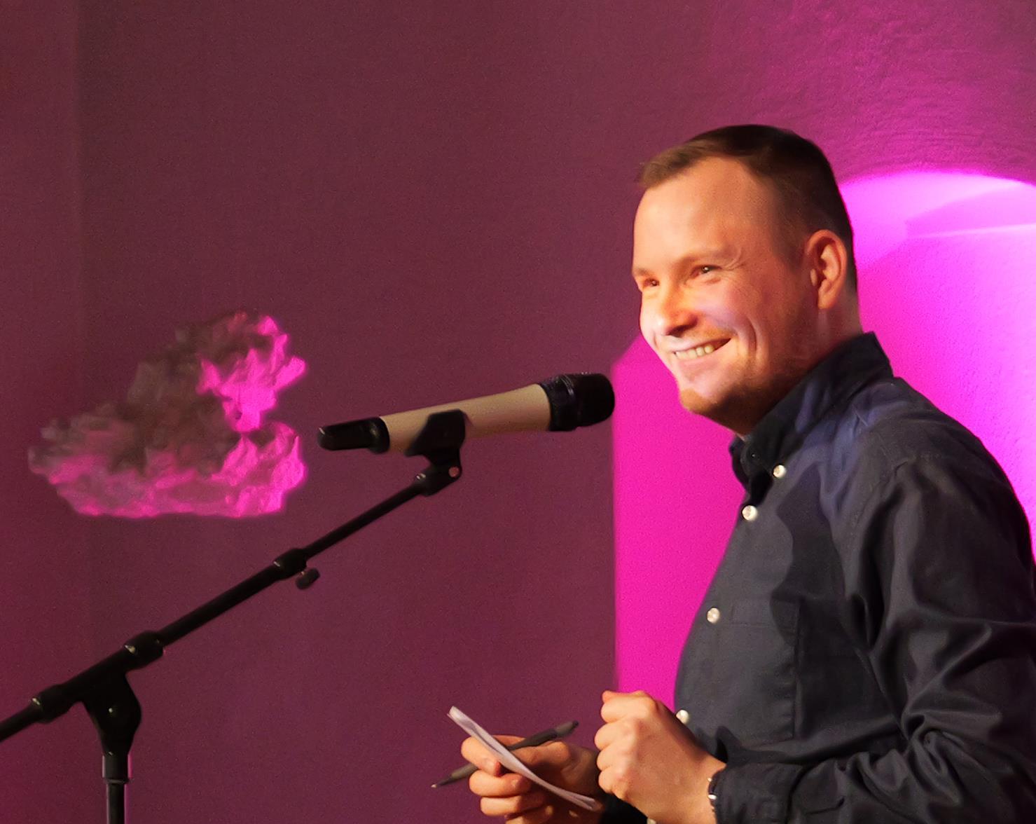 Rückblick: Kunstcomedy mit Jakob Schwerdtfeger