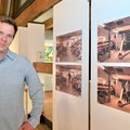 Kunstpreisverleihung 2021: Jonas Maria Ried vor seiner Video-Kunst